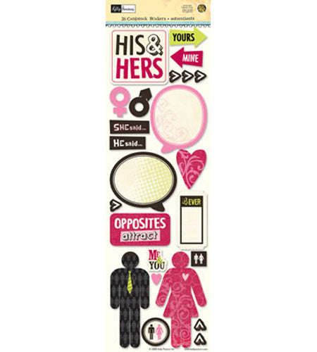 Kelly Panacci His &amp; Hers Sticker - Sandylion image 0