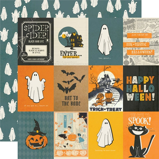 Scary Stories 3x4 Elements Paper/Simple Stories image 0