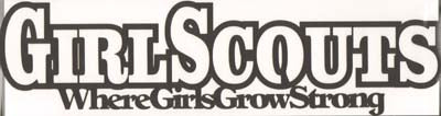 Girl Scout Black 2 Piece Laser Cut / Doo Dilly Designs image 0