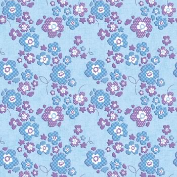 Holly Hobbie Floral Paper, SandyLion image 0