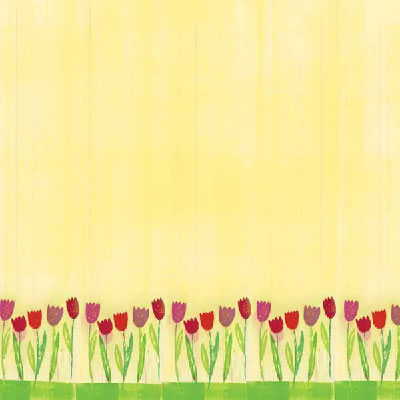 Tulip Garden Paper - Carolees Creations/Adornit image 0