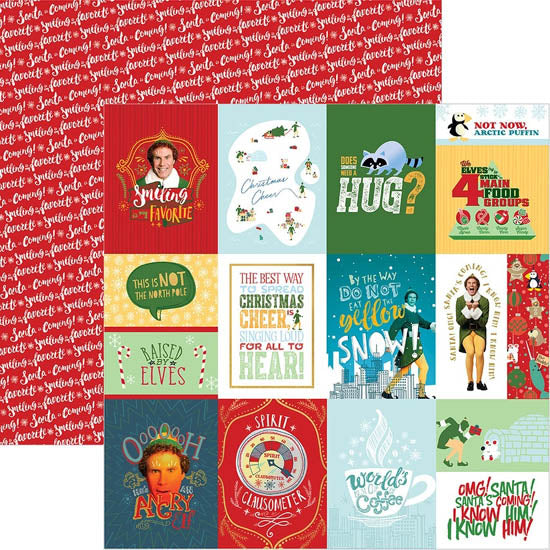Elf Christmas Cheer Tags Paper/with Gold Foil - Paper House image 0