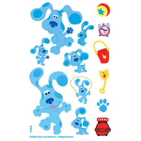 Blue's Clues Rub Ons, Sandylion image 0