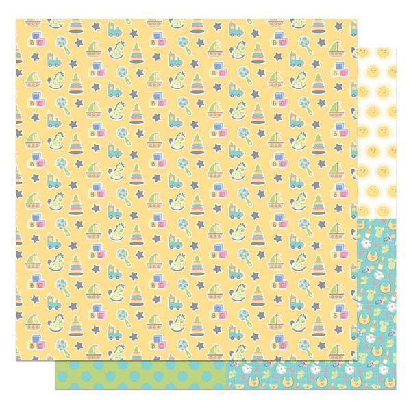 Toy Box Paper/Hush Little Baby - PhotoPlay image 0