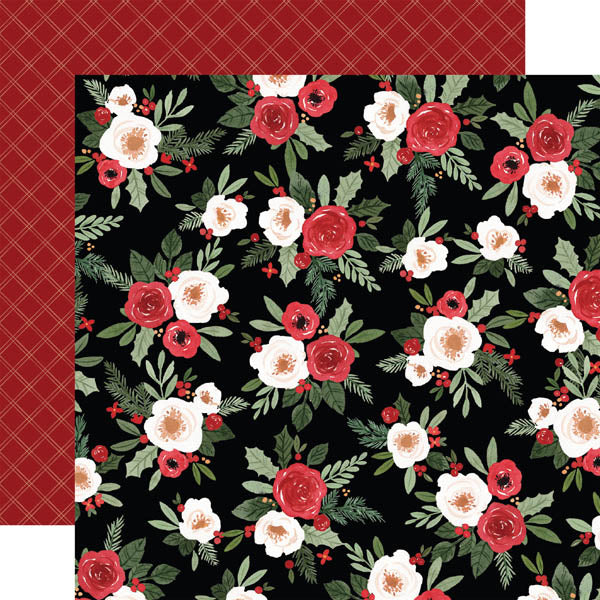 Festive Floral Paper - Carta Bella image 0