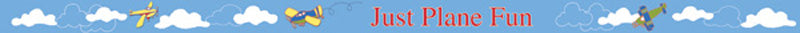 Plane Fun Ribbon - Carolees Creations/Adornit image 0