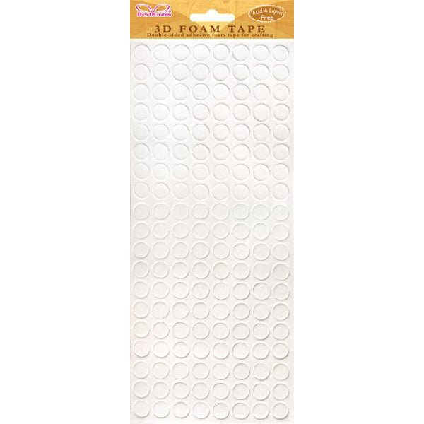 Big Circle Foam 3D Foam Adhesive Tape - Best Creation Inc image 0