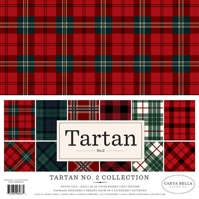 Tartan No 2 Collection Pack - Carta Bella image 0