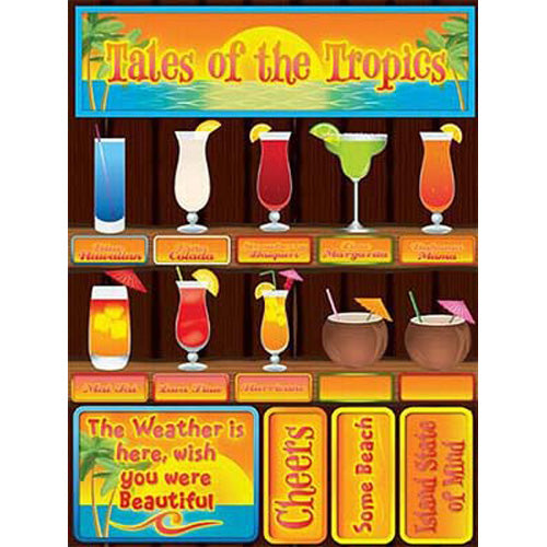 Tales of the Tropics 3-D Sticker - Reminisce image 0