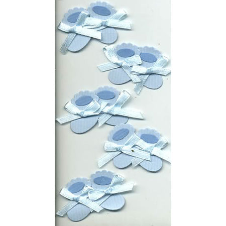 Booties Boy 3-D Essentials Sticker, SandyLion image 0