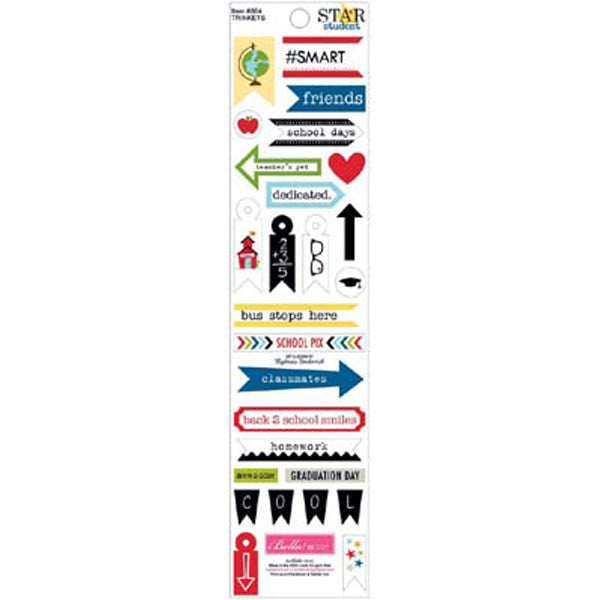 Star Students Trinkets Cardstock Stickers - Bella Blvd image 0