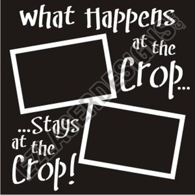 What Happens At A Crop 2 Piece Laser Overlay / EZ Laser Designs image 0