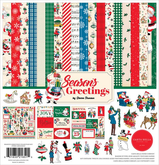Season’s Greetings Collection Kit - Carta Bella image 0