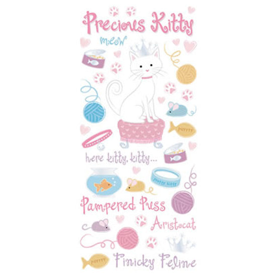 Precious Kitty Sticker, Sandylion image 0