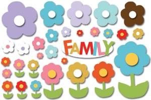 Fresh Flowers Goodies Foam Sticker - Carolees Creation image 0