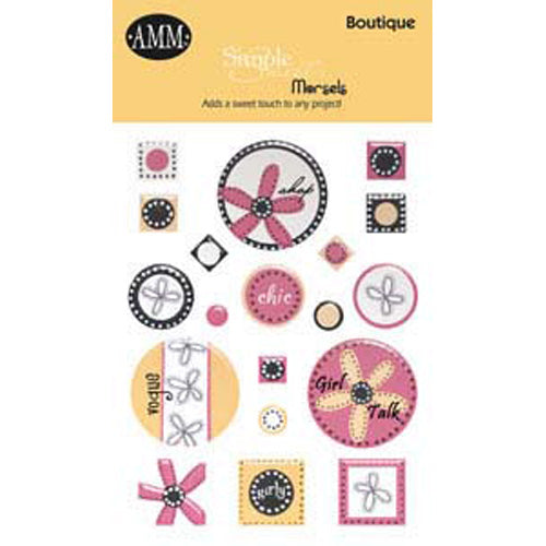 Boutique Morsels Epoxy Stickers, All My Memories image 0
