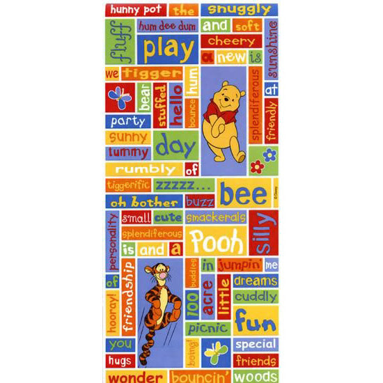 Pooh Phrase Sticker, SandyLion image 0