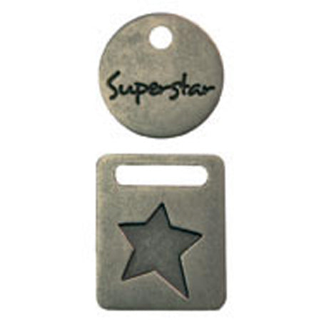 Super Star Word Charm - Pebbles Inc. image 0