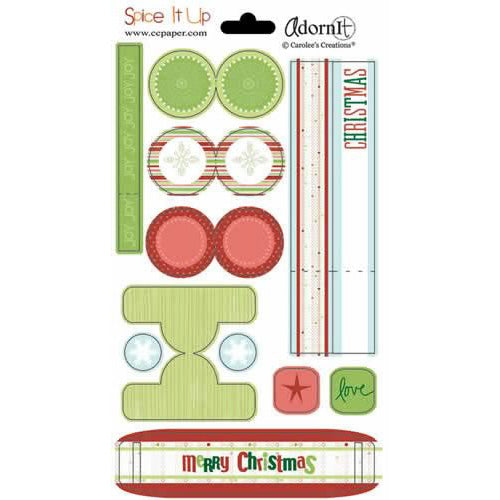 Christmas Kandy Tabs Stickers - Carolees Creation image 0