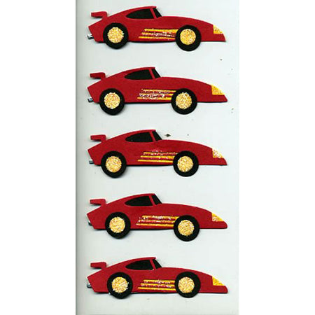 Cars 3-D Essentials Sticker, SandyLion image 0
