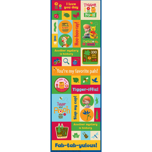 Pooh Cardstock Stickers image 0