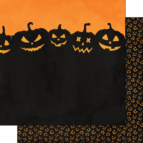Carving Pumpkins Comp. Paper - Scrapbook Customs image 0