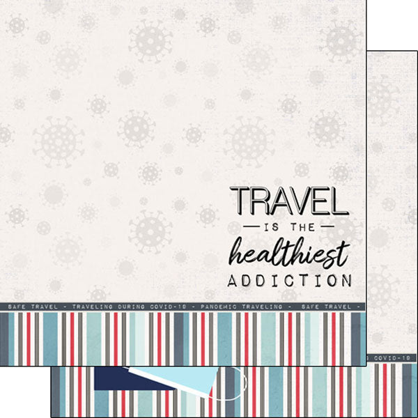 Covid-19 Travel Paper - Scrapbook Customs image 0