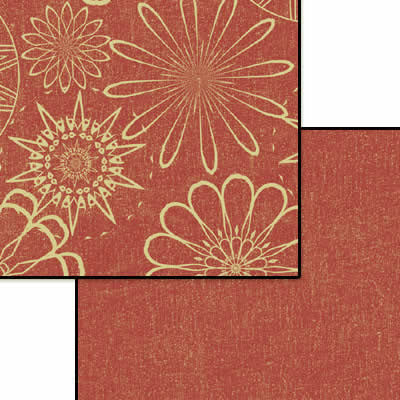 Wine Swirls Double-Sided Paper - Carolees Creations/Ting A Ling image 0