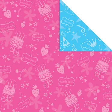 Pink and Blue/The Birthday Bliss Collection - Creative Imaginations image 0