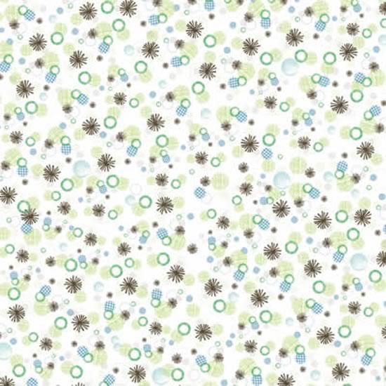 Flower Dots Paper - Carolees Creation image 0