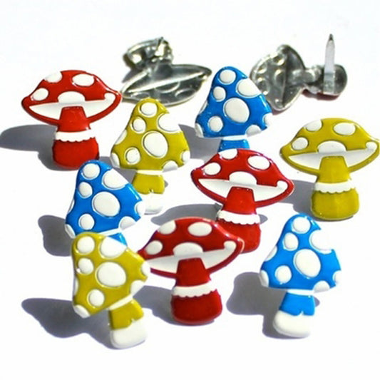 Lawn Mushroom Shaped Brads - Eyelet Outlet image 0