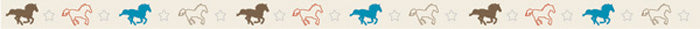 Running Horses Ribbon - Carolees Creations/Adornit image 0