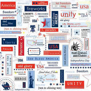 Liberty Block Paper - Carolees Creations image 0