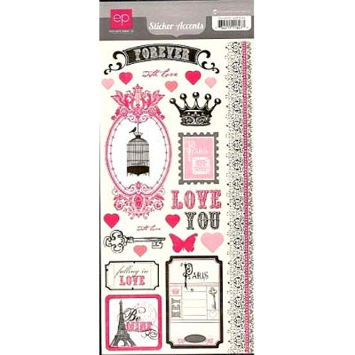 Be Mine Sticker Accents - Echo Park image 0