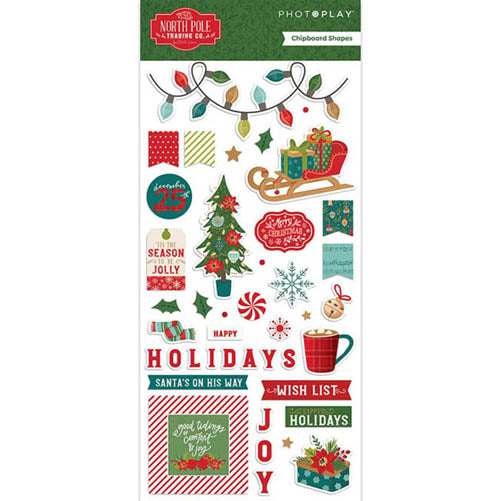 North Pole Trading Co. 6x12 Chipboard  - PhotoPlay image 0