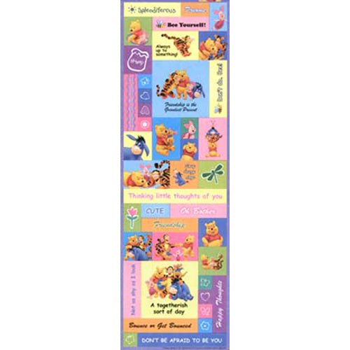 Pooh &amp; Friends Cardstock Stickers, Sandylion image 0