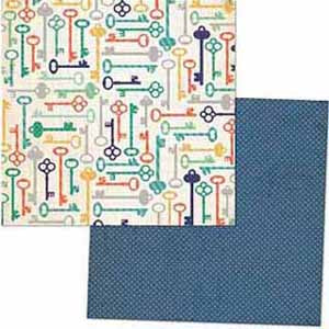Izzy Boys Double-Sided Cardstock Paper/Now and Then Collection - My Mind's Eye image 0