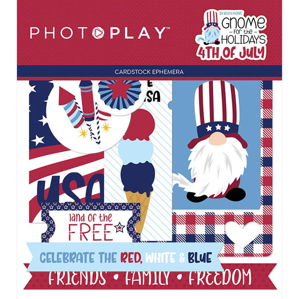 Gnomes for July 4th Ephemera - PhotoPlay image 0