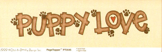 Puppy Love Topper / Cock a Doodle image 0