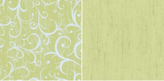 Lime Swirls Double-Sided Paper/Whoop Dee Doo Collection - G.C.D.  Studios image 0
