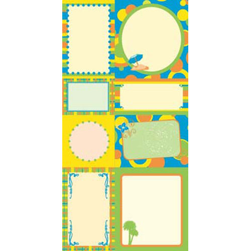 Florida Citrus Journal Cardstock Card / Keller Creations image 0