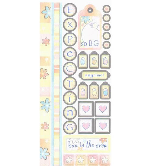 Expecting Sticker, SandyLion image 0