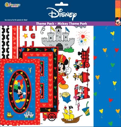 Disneyland Mickey Theme Park Pack, SandyLion image 0