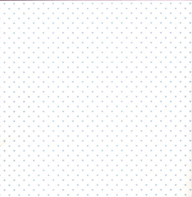 Tiny Blue Hearts 12 x 12 Cardstock Paper image 0