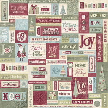 Kelly Panacci Season's Greetings Paper - Sandylion image 0