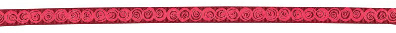 Red Swirls Ribbon - Carolees Creations/Adornit image 0
