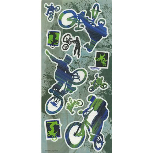 Bikes Hot Wheels Sticker, SandyLion image 0