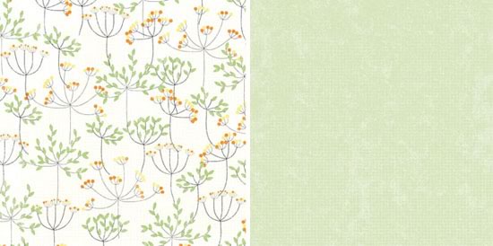 Leaves and Berries Double-Sided Paper/Lost In Paradise Collection  - G.C.D. Studios image 0