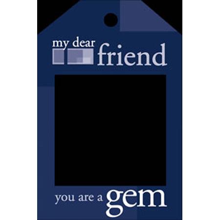Friendship Tag Die Cut - Two Busy Moms/Deluxe Designs image 0
