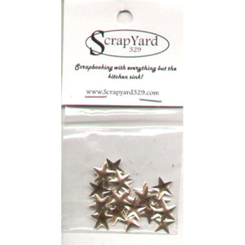 Gold Stars Metal Embellishments / Scrap Yard 329 image 0